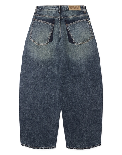 Woodbird - WBVega Twisted Jeans - Blue Vintage 